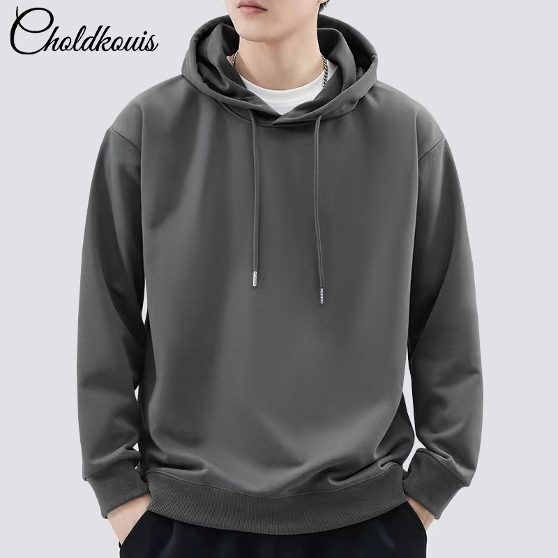 아메리칸 스타일 가을과 겨울 가을과 겨울 빈티지 스웨트 셔츠 남성용 외부 착용 느슨한 패셔너블 후드 인스타그램 인기 브랜드 헤비 재킷