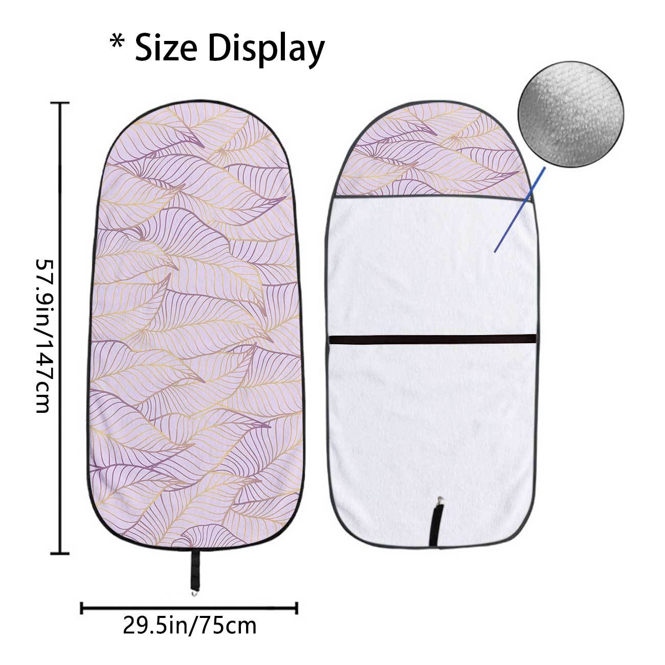 Car seat towel cover front seat protector suitable for gym and exercise, universal for all seasons, car use 132