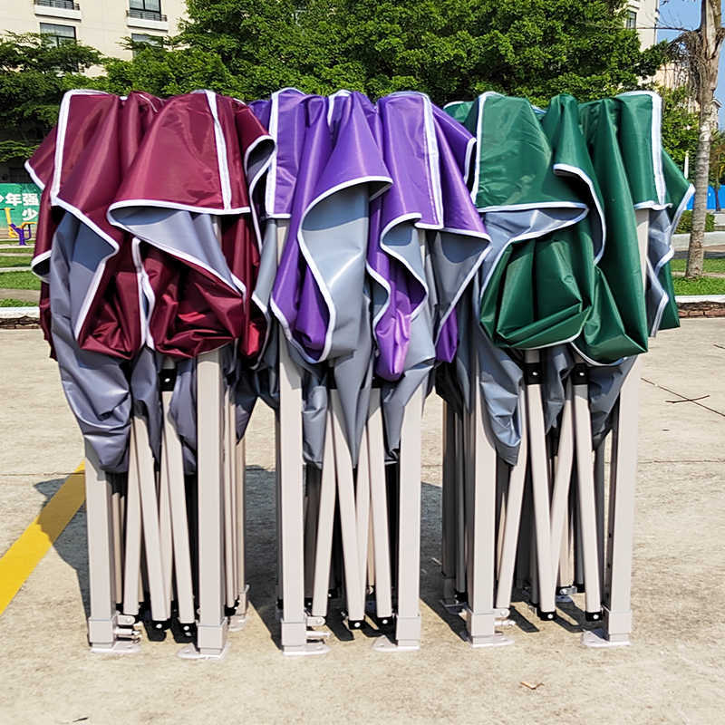 广告帐篷展示批发帐篷摆摊四脚太阳伞围布广告帐篷遮阳展览折叠蓬