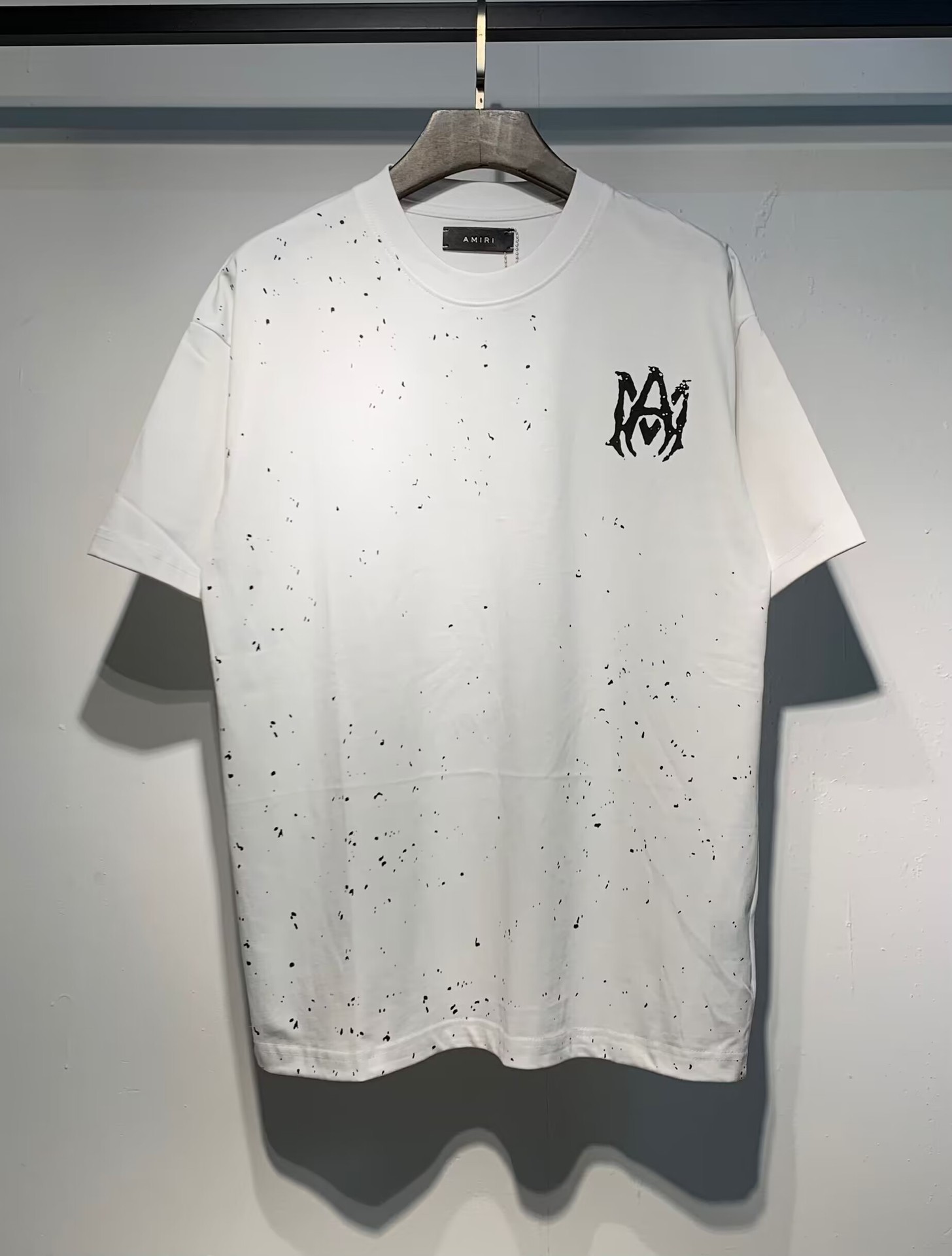 Verano nueva camiseta de manga corta impresa de letras suelta marca de moda hombre camiseta casual de media manga mujer