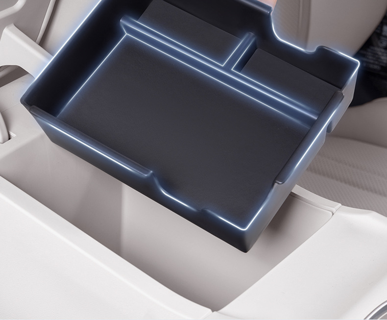 Suitable for Geely Xingyuan Armrest Box Storage Box 24 Car Central Control Lower Storage Box Storage Accessories Supplies