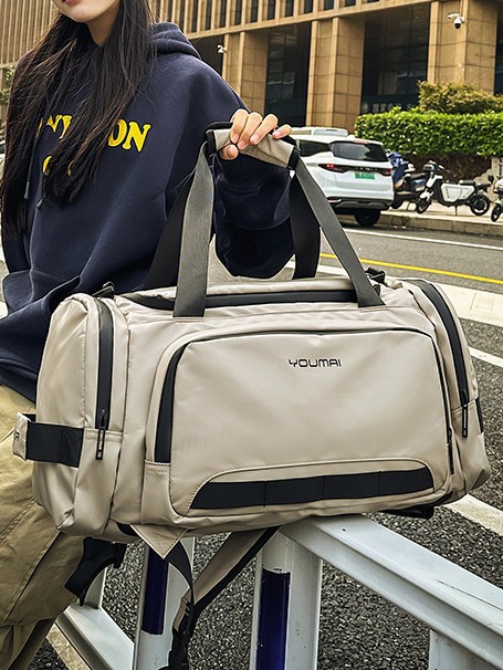 2025 bolsa de viaje transfronteriza de gran capacidad para hombres y mujeres que viajan bolsas de equipaje de viaje de negocios mochila de comercio exterior mochila de fitness