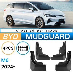BYD M6 2024 üçün yumşaq rezin avtomobil təkər qanadı modifikasiyası