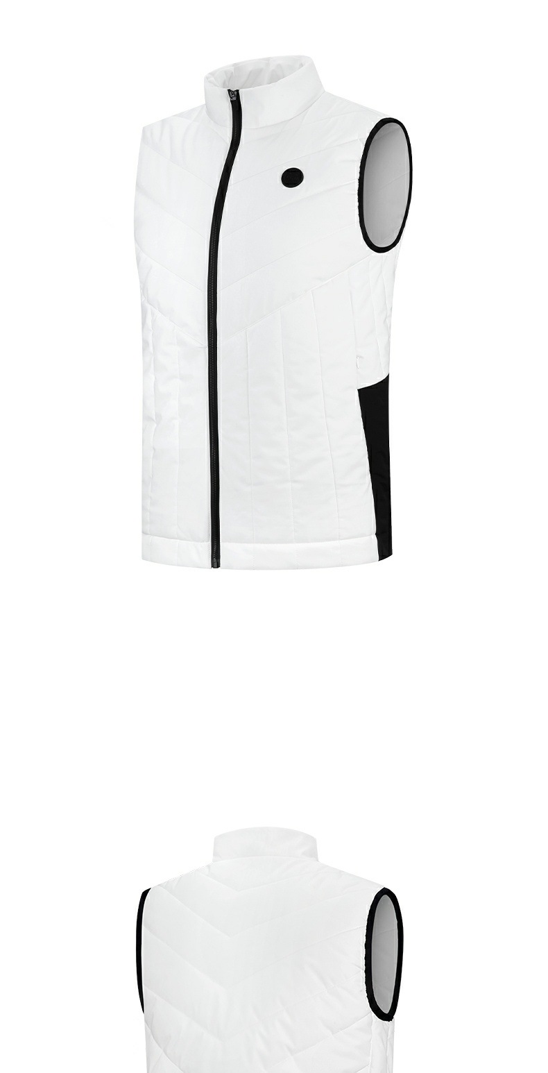 Áo ghi lê golf PGM nam chần bông giữ ấm mùa thu đông — YF519-Áo khoác bông đen [chần bông], YF519-Áo khoác cotton xám [chần bông], YF517-Áo khoác màu đỏ [90% lông vịt trắng], YF517-Áo khoác đen [90% lông vịt trắng] chi tiết 12