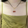 Woven chain for key bag , one bead bracelet for beloved, necklace, pendant, internet celebrity