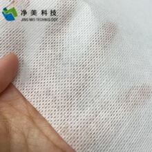 水刺无纺布粘胶涤纶平纹水刺无纺布洗脸巾湿巾材料布卷珍珠纹江西