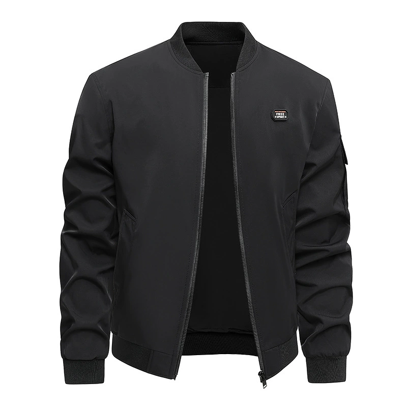 Новые весенне-осенние мужские куртки, бейсболки, утепленные хлопковые топы, модные повседневные куртки для мужчин