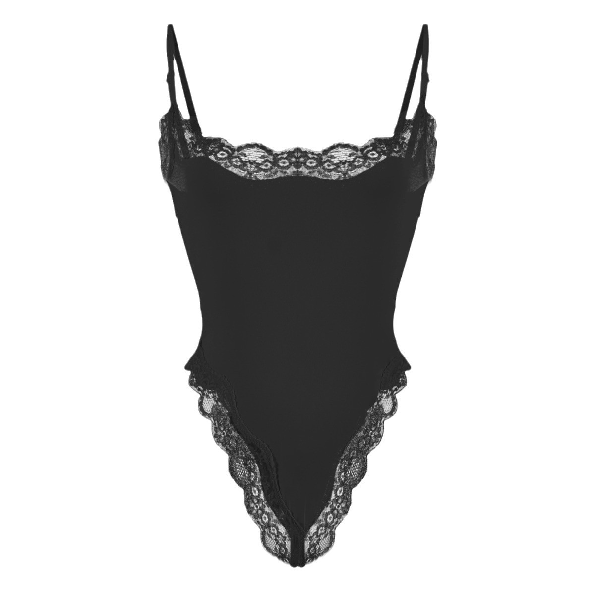 レースキャミソールボディスーツ シェイプウェア レーストリム セクシー シェイプウェア SKIM*同型