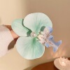 10# sky blue moth orchid hairpin [one]