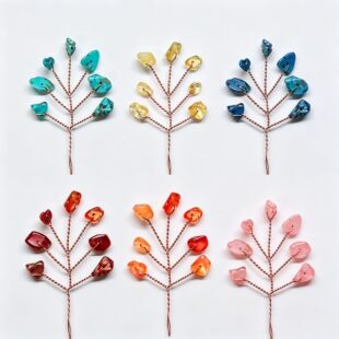 ��Ȼˮ����ʯ�lؔ���~7����֦��ɫ�����~�z��ˮ����DIY���ϰ��Ʒ