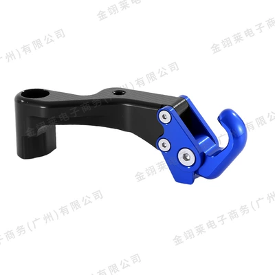 Motosiklet ləvazimatları və aksesuarları, Motorcycle Modification Accessories - gg-26005-universal-folding-hook-no-logo-blue