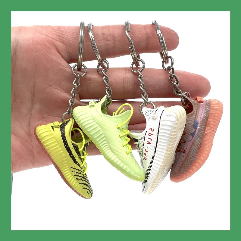 Cross-Border New Product Single Aj Keychain 350/700/Kanye Yeezy Series-2 Shoe Model Aj Pendant Limited Edition Cross-Border New Product Single Aj Keychain 350/700/Kanye Yeezy Series-2 Shoe Model Aj Pendant Limited Edition