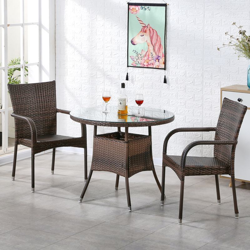 새롭게 업그레이드된 반포장의자 2+90조립 원형테이블(쿠션포함)