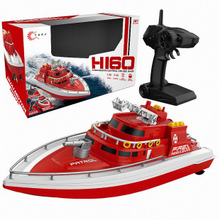 Cross-border children's wireless remote control luxury speedboat Tianke H160 electric remote control boat simulation boat model toy gift