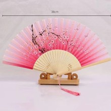 一笑扇竹制品扇子批发日式折叠扇子中国风礼品女士折扇古风一笑扇