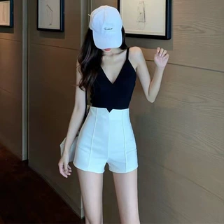 2026新款打底短裤秋季可外穿设计感安全裤黑色紧身下衣靴裤休闲裤