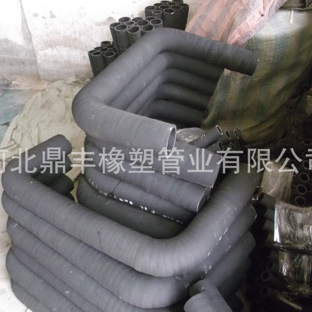 厂家供应大口径橡胶弯管 橡胶夹布钢丝进气弯管 耐温硅胶橡胶弯管