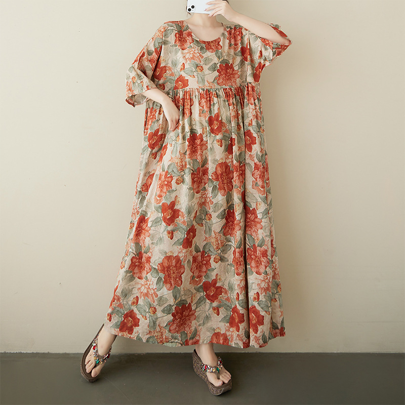  夏  F 大きいサイズ ワンピース