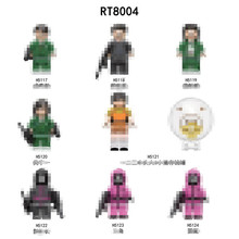 RT8004拼装拼插人仔H5117-5124儿童拼装积木玩具袋装外贸批发