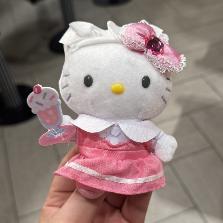 联名女仆萝莉蕾丝洛丽塔猫咪挂件饰毛绒公仔少女心背包爱心扣挂饰|undefined