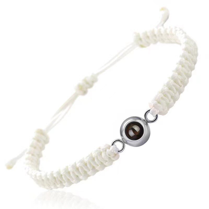 흰색 밧줄 + 은색