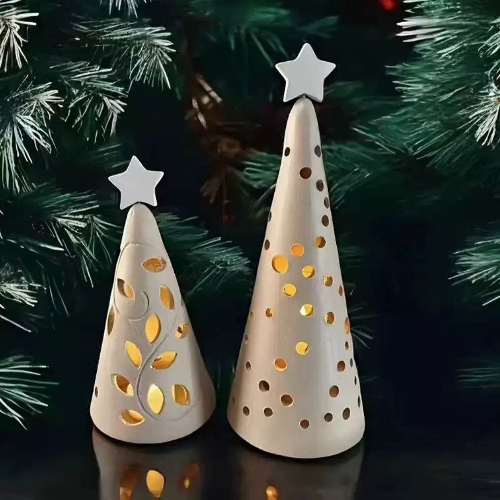 Популярные керамические конусовидные формы для изготовления керамических рождественских деревьев