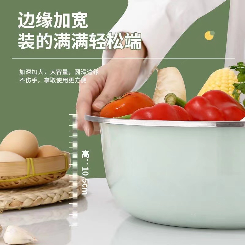 Lavabo de color más grueso y profundo, cocina casera, sopa y condimento de fideos, cocina de inducción, lavabo de lavado facial universal