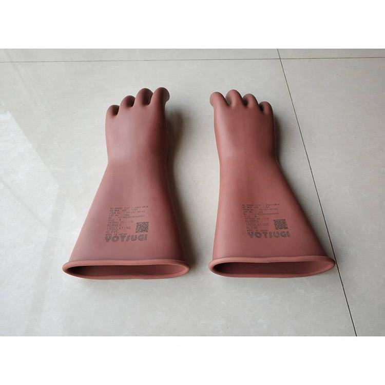 5KV/3MIN美式手套YS102-43-01/02/03/04绝缘手套橡胶防触电手套