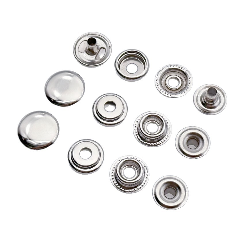 Metal Sihelong button seam iron -based buckle button leather bag clothing gift box hardware accessories 5