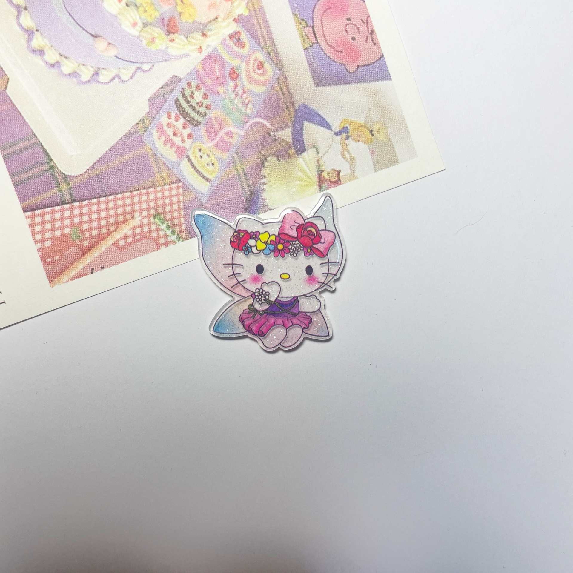 꽃 kt2.7cm * 2.6cm (싱글 피스)