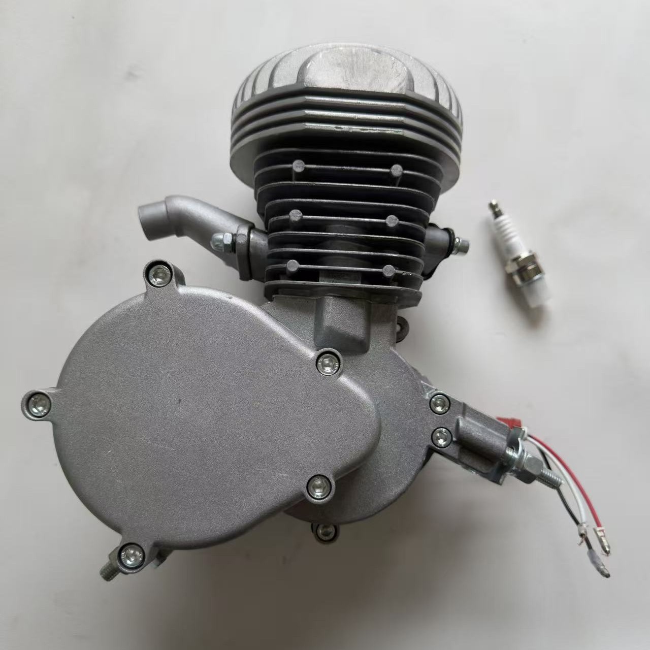 Two-Stroke Bicycle Modified with 100Cc Electric Engine