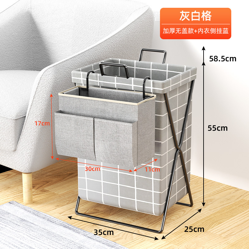 Cesta de lavandería ropa sucia cesta de almacenamiento cesta de lavandería plegable hogar Baño sala de estar lavandería cesta de la ropa bolsa