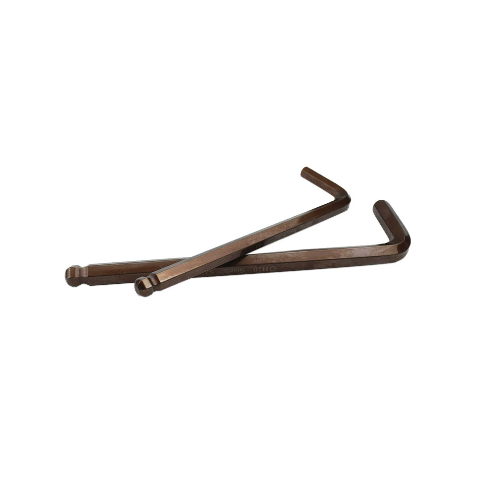 Hexagonal wrench, ball head, long screwdriver