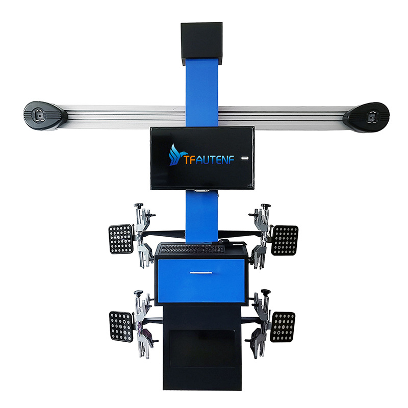 Automóvil 3D equipo de detección de posicionamiento de cuatro ruedas instrumento de posicionamiento de cuatro ruedas ventas directas de fábrica