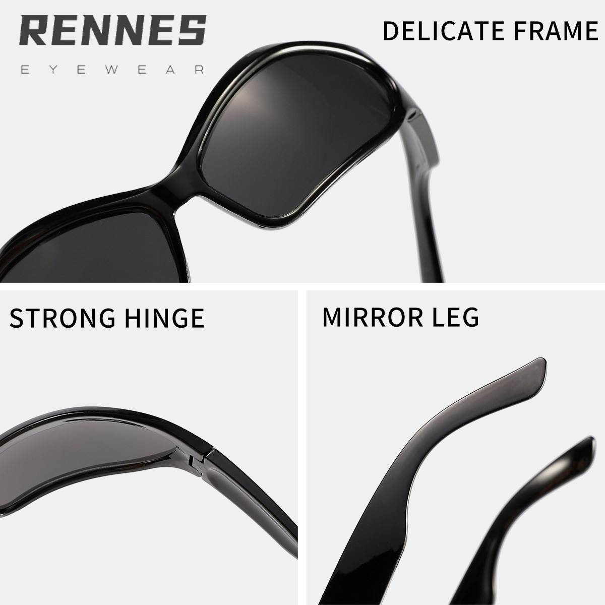 Gafas de sol personalizadas divertidas transfronterizas nuevas para niños Y2K irregulares, gafas de sol al aire libre de hip-hop europeo y americano