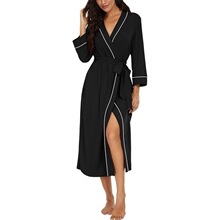 J 48655 Long Silk Robe Women's Bathrobe �����˿˯�� �羳ר