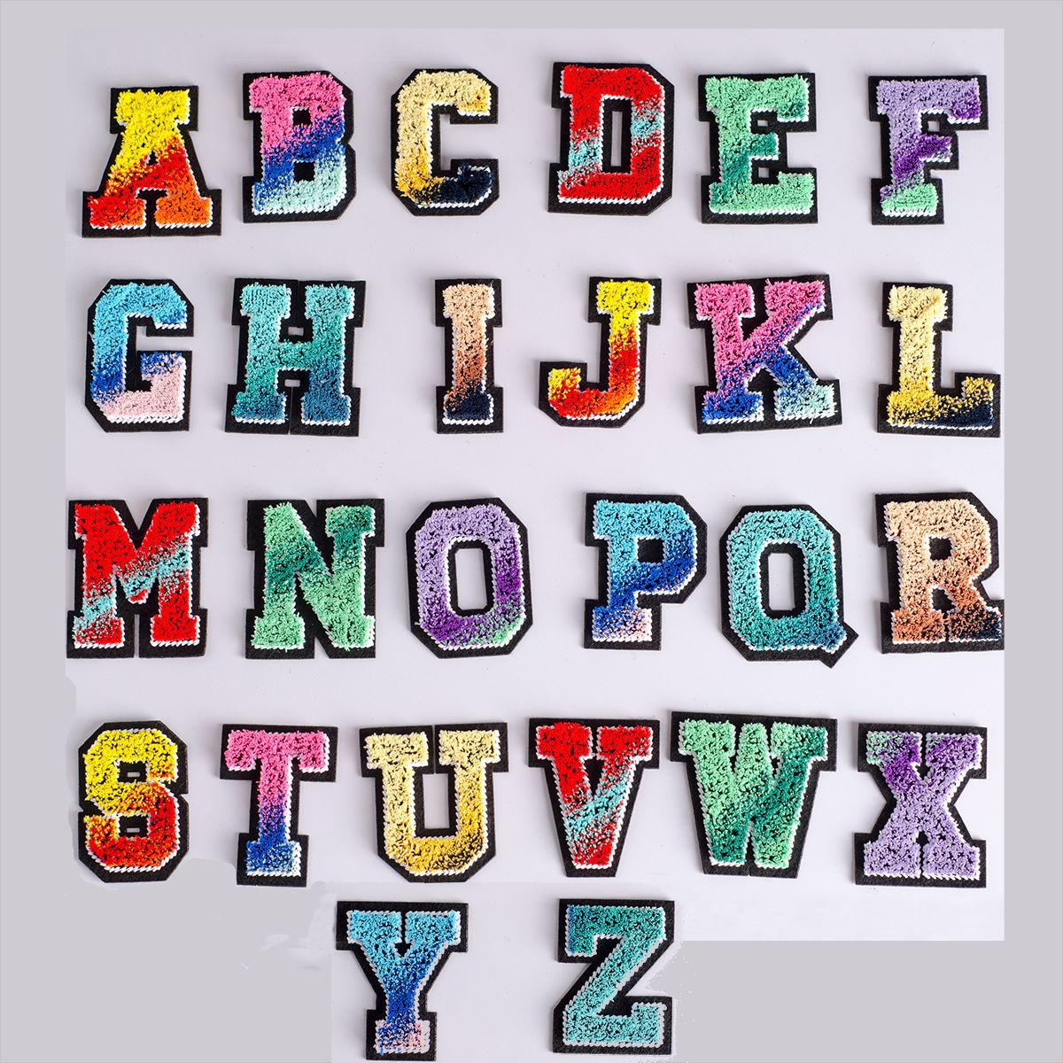 刺绣特种毛巾绣花章 牙刷绣电脑绣花章仔 补丁贴布牙刷绣花商标章