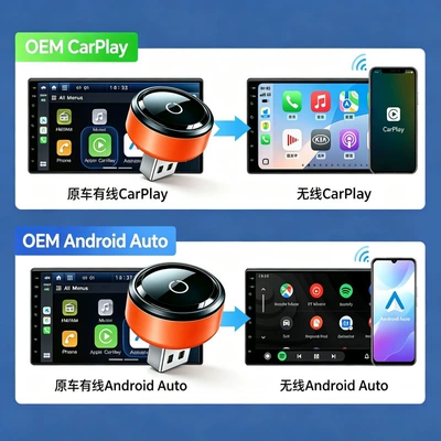 CarPlay and Android Auto | Simsiz CarPlay və Android Auto