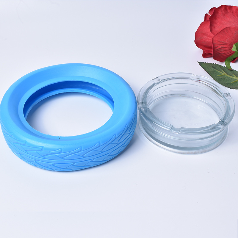 Personalidad creativa neumático cenicero decoración doméstica cenicero fábrica directa gran cenicero en stock al por mayor