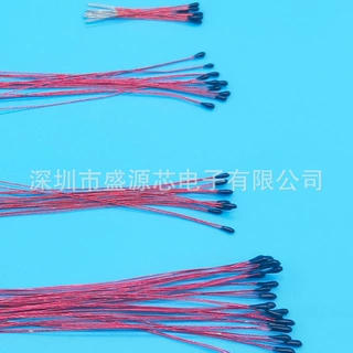 美容去黑头仪用漆包线封装电子感温线10K 1% 3435可定制 热敏电阻
