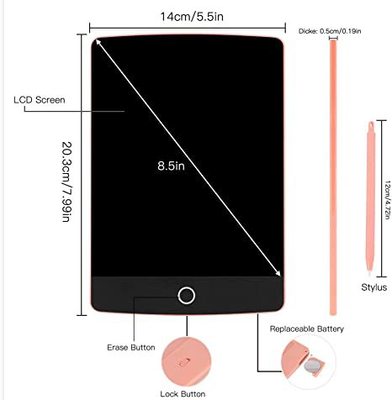 液晶手写板细笔记办公草稿板学生画板黑板全面屏手绘板儿童绘画板|ru