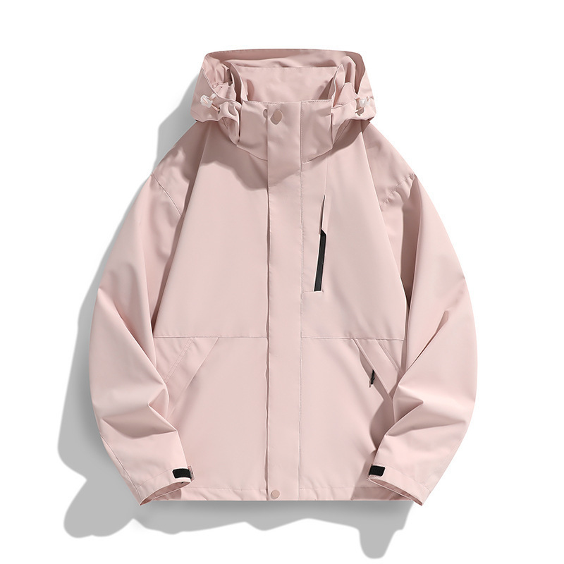 Chaqueta Cortavientos Deportiva de Montaña MD9111, de Poliéster, Sin Forro