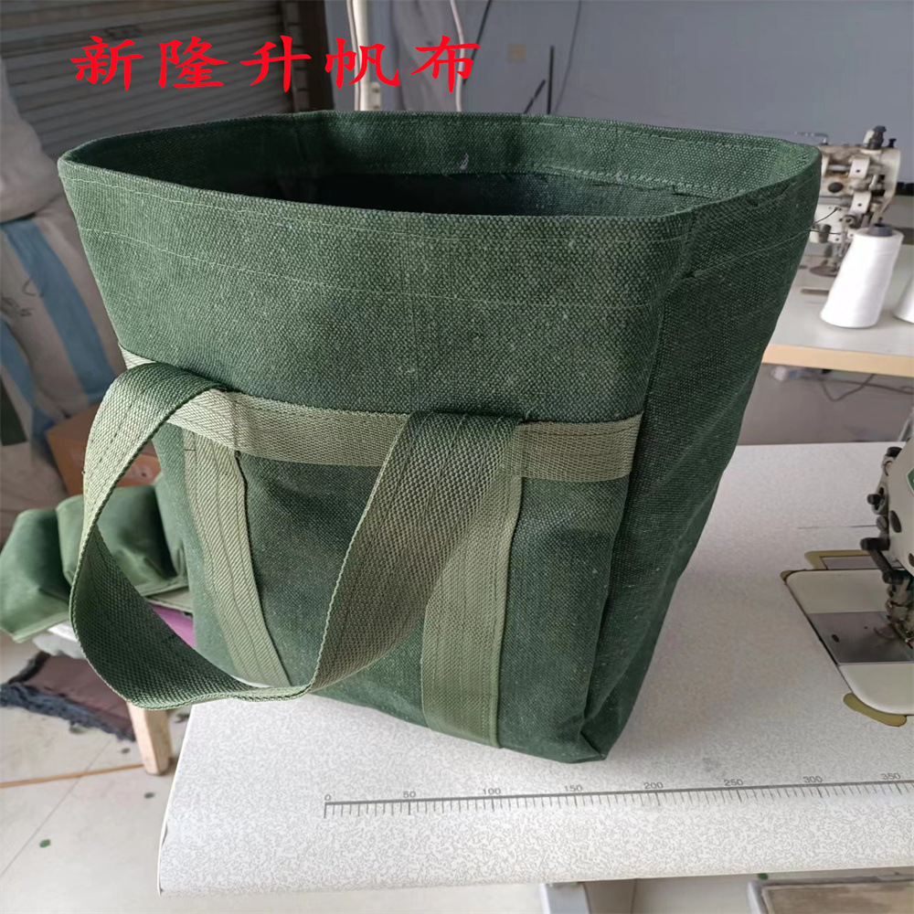 帆布袋子 圆形吨袋 集装帆布袋子帆布吨袋厂家物流中转袋回收袋