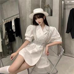 新款珍珠吊帶背心女夏外穿潮流打底衫blingblin設計感INS外搭馬甲