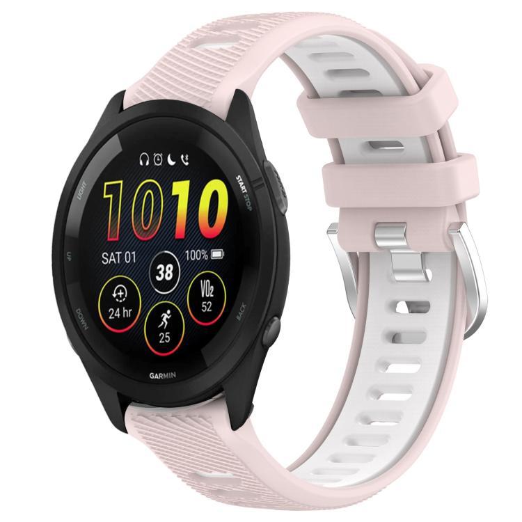 xDfind Deportivo de acero de dos colores correa de silicona para 18mm / 22mm / 20mm