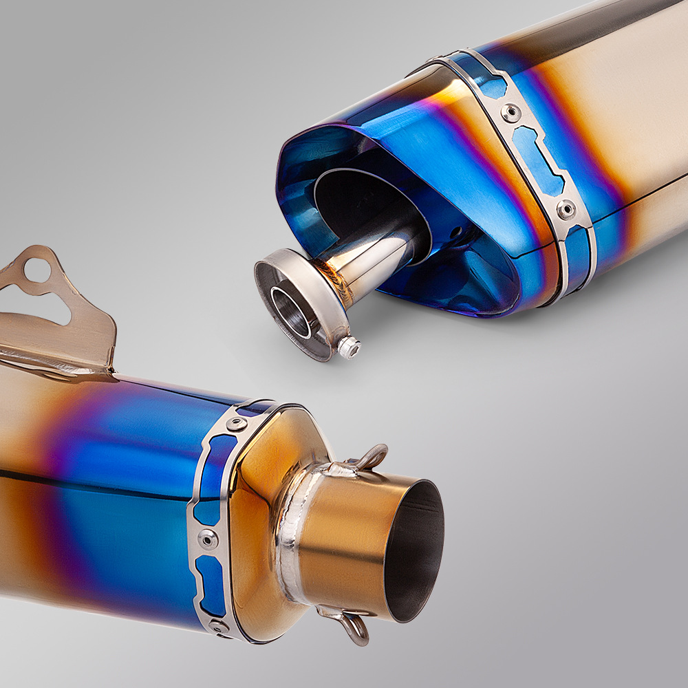 Tmax560 Full Section Exhaust Pipe Modification Tmax530 Front and Rear Muffler Set 2017-2025