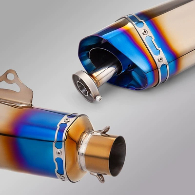 and Rear Muffler Set – Motorcycle exhaust pipe
