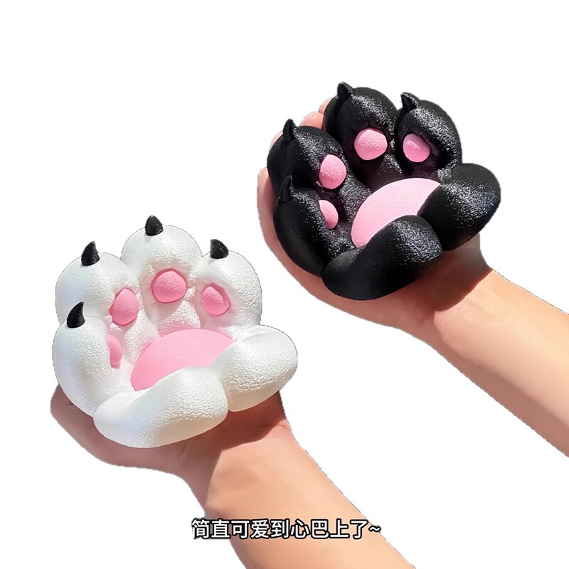 3D Printed Creative Cat Paw Decorations, Cute Cartoon Phone Stand, Desktop Ornament, High Aesthetic Value, Crafts