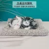 Mother and child style blue and white pear (can bark + plush cushion)~Limited time special offer, grab it now