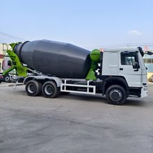 销售重汽HOWO大10-12立方二手翻新混凝土搅拌车豪沃10轮二手搅拌